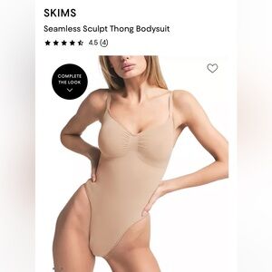 SKIMS Seamless Sculpt Thong Bodysuit